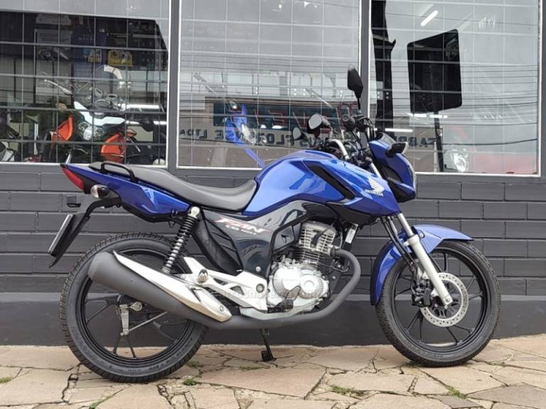 HONDA - CG 160 - 2022/2022 - Azul - Sob Consulta