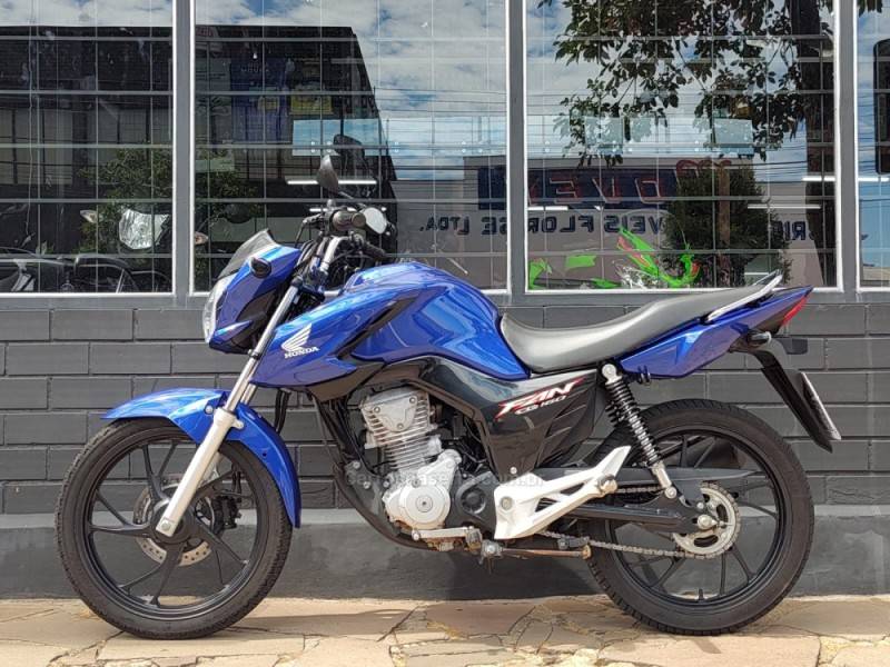 HONDA - CG 160 - 2022/2022 - Azul - Sob Consulta