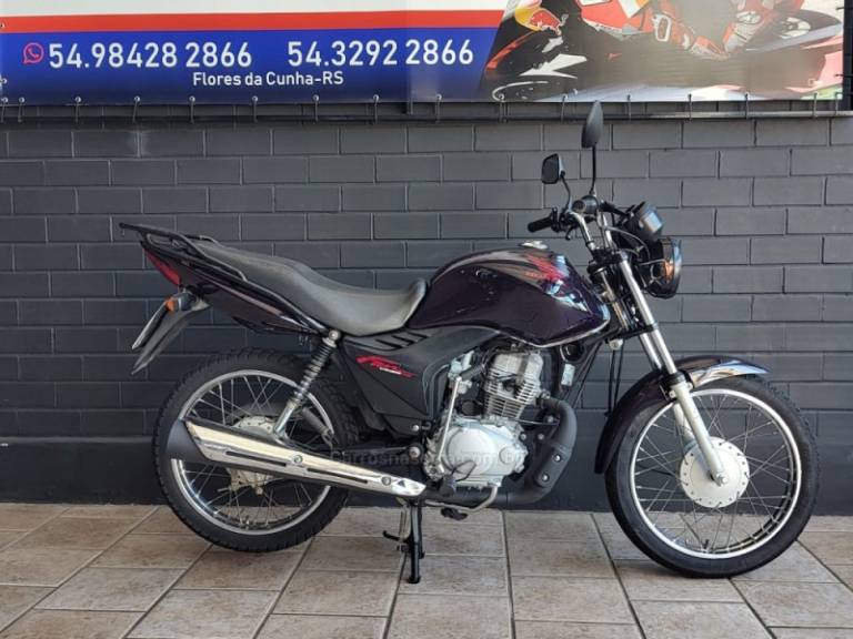 HONDA - CG 125 - 2012/2012 - Roxa - R$ 8.990,00