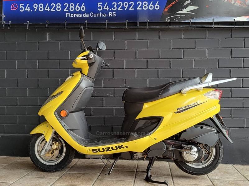 SUZUKI - BURGMAN - 2007/2008 - Amarela - Sob Consulta