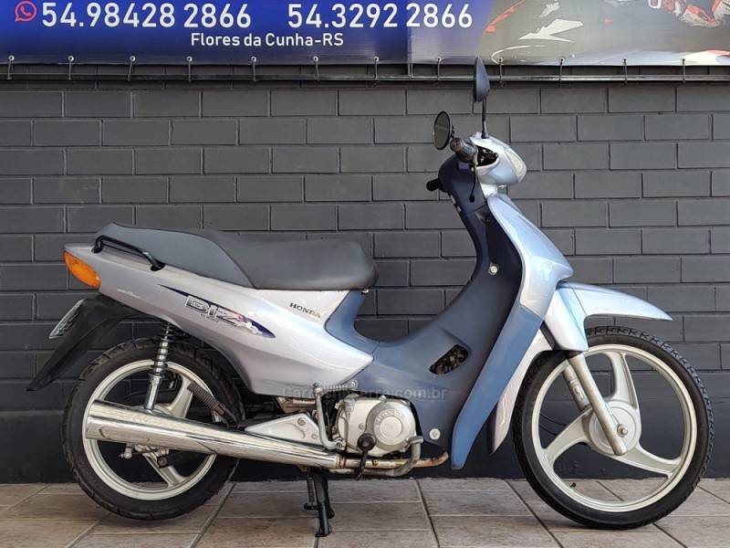 HONDA - BIZ 100 - 2002/2003 - Prata - Sob Consulta