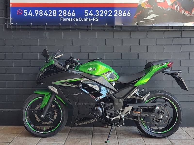 KAWASAKI - NINJA 300 - 2023/2023 - Verde - Sob Consulta