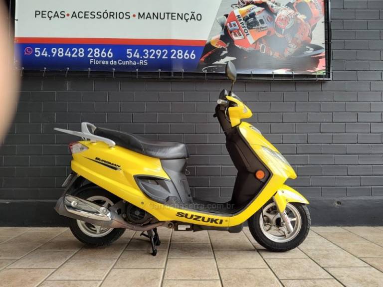 SUZUKI - BURGMAN - 2007/2008 - Amarela - Sob Consulta
