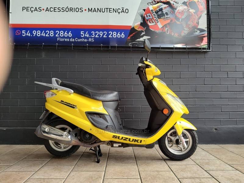 SUZUKI - BURGMAN - 2007/2008 - Amarela - Sob Consulta