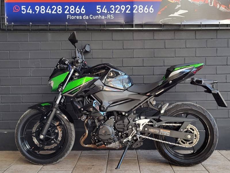 KAWASAKI - Z400 - 2021/2022 - Verde - Sob Consulta