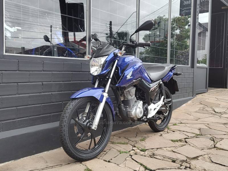 HONDA - CG 160 - 2022/2022 - Azul - Sob Consulta